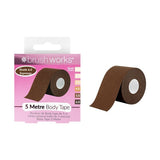 Brushworks Body Tape Espresso 5 metre roll - British product