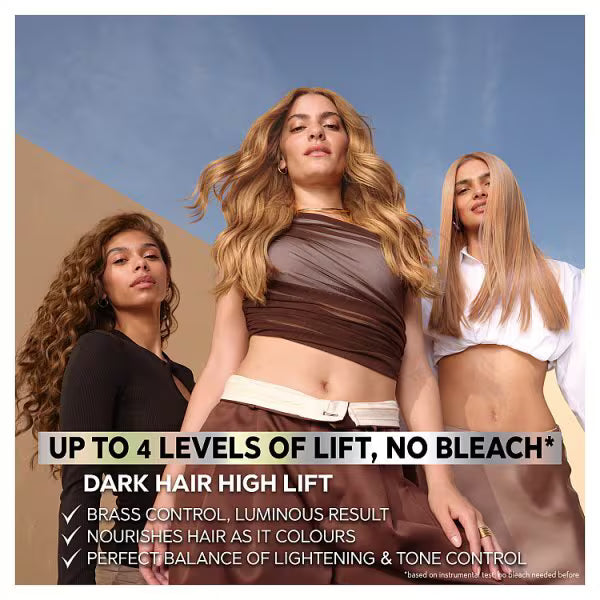 Garnier Nutrisse BlondeLift hair dye Caramel Blonde kit, UK version