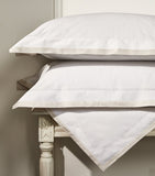 Celso De Lemos Super King duvet cover with contrasting trims, 260cm x 220cm - British product