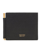 TOM FORD Leather Money Clip Wallet