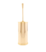 ZODIAC Cylinder Gold-Plated Toilet Brush Holder
