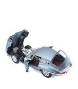 1:18 Scale Die-Cast Jaguar E Coupe Model with Working Doors and Wheels