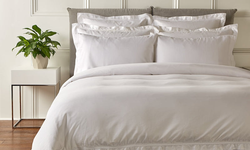 Harrods of London Silk Cotton King Duvet Cover Set (230cm x 220cm)