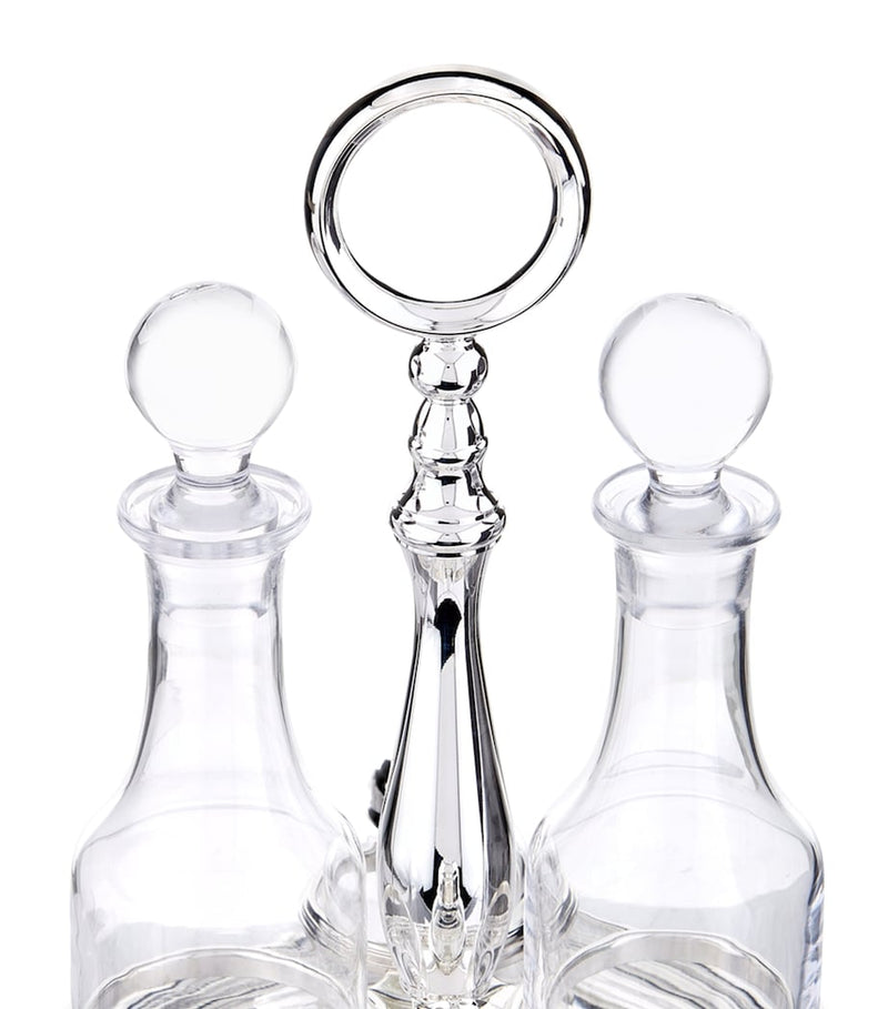 Greggio Silver Plated Georgian Cruet Set
