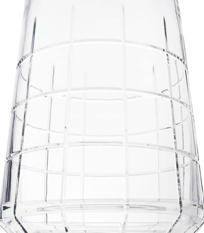 Christofle Medium Crystal Graphik Vase 27cm