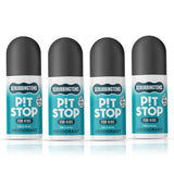 Scrubbingtons Pit Stop Kids Deodorant Roll On Original Fresh 75ml x 4