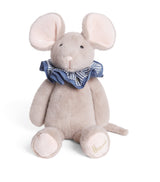 Harrods Large Ruffle Mouse Decoration Festive Soft Toy