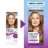 Clairol Nice'n Easy Semi-Permanent Hair Dye Med Ash Blonde - British product