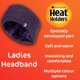 Heat Holders fleece lined thermal headband One Size, imported from the UK