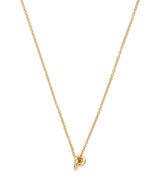Engelbert Yellow Gold Legacy Knot Pendant Necklace