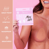 Perky Pear mini lift breast tape beige nude 4 pieces - British product