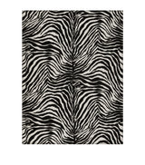 Dolce&Gabbana Casa Wool-Silk Zebra Print Blanket 140cm x 180cm