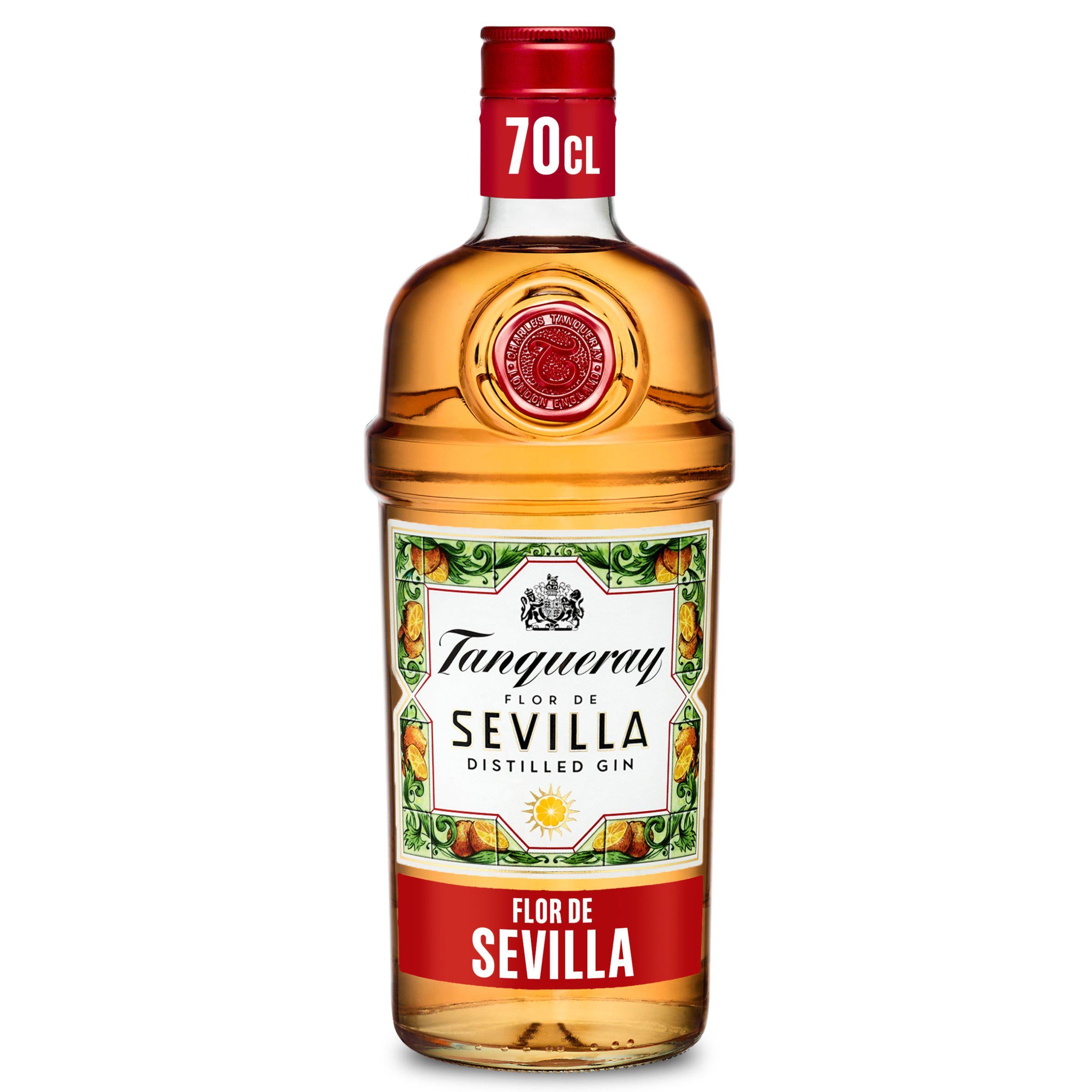 Tanqueray Flor de Sevilla Distilled Orange Flavoured Gin 70cl GOODS Sainsburys