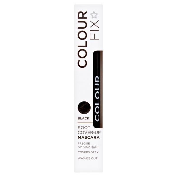 Superdrug Colour Fix Hair Mascara Black 13ml GOODS Superdrug