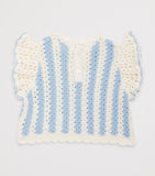 Louise Misha cotton crochet Lyse top 6-24 months, UK version