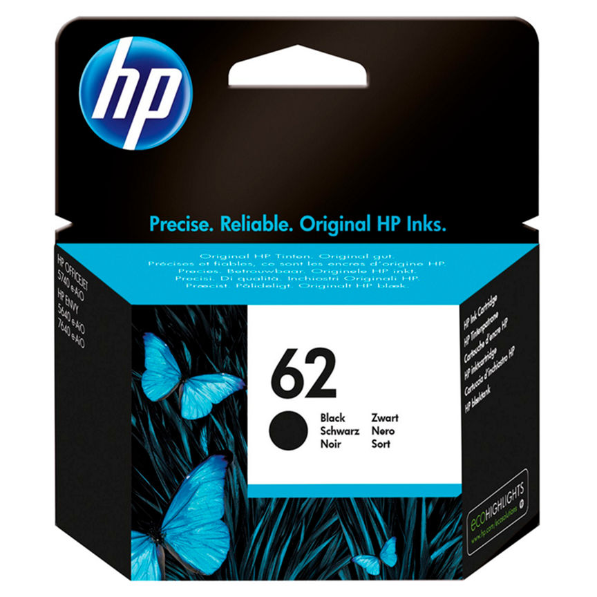 HP 62 Black Ink Cartridge - McGrocer