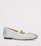 BabyWalker leather Mary Jane shoes with Swarovski crystal embellishments - British product
