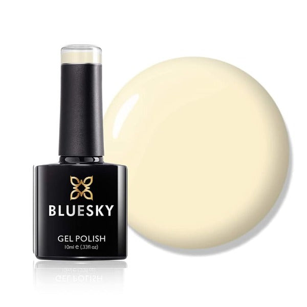 Bluesky gel polish Bryce Canyon cream colour - British product