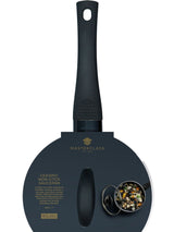 Masterclass Grey Ceramic Coated Saucepan 18cm