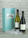 Le Bon Vin birthday wine gift box with Saint Marc wines 2x 750ml, UK version