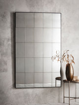 Gallery Home Brown Liea Antique Wall Mirror 160cm x 100cm