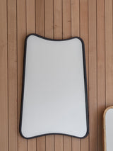 Gallery Home Black Eden Rectangle Mirror 81x61cm