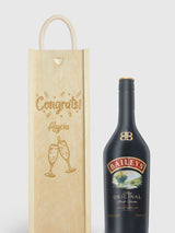 Baileys Personalised Congratulations Gift Box Irish Cream Liqueur 70cl