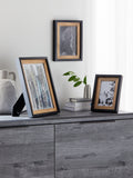 Bronx black wood photo frame - British product