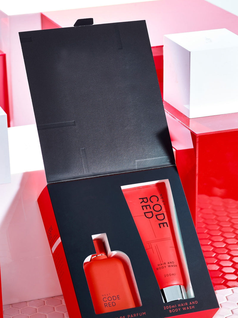 Code Red 100ml perfume and 200ml body wash set - British product