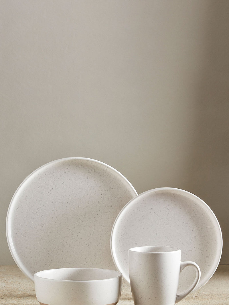 Tower 16 Piece Pink Avena Dinner Set