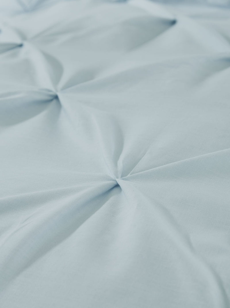 Serene Duck Egg Blue Lara Duvet Cover And Pillowcase Set