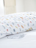 Bianca Kids Zoo Animals duvet cover and pillowcase set - British product