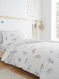 Bianca Kids Zoo Animals duvet cover and pillowcase set - British product