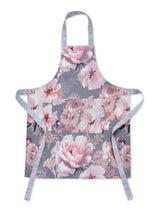 Catherine Lansfield Grey Floral Apron 70 x 80cm