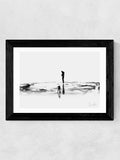 East End Prints White On The Beach Print by Dan Hobday