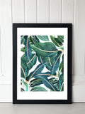 East End Prints Green Edge and Dance Framed Art Print, UK version