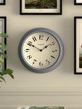 Jones Clocks French Navy Blue wall clock 30.5cm diameter, UK version