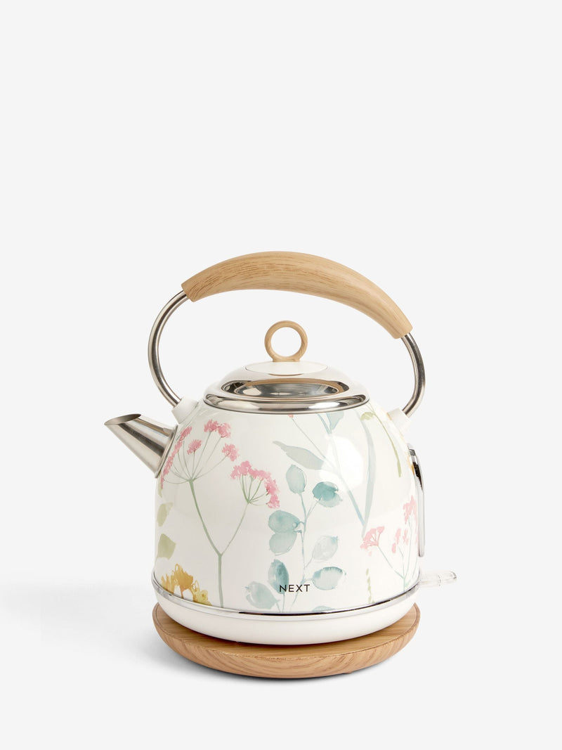 Multi Floral Malvern electric kettle 1.7 litre, imported from the UK
