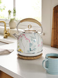 Multi Floral Malvern electric kettle 1.7 litre, imported from the UK