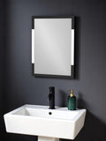 Showerdrape Silver Hampstead Rectangular Wall Mirror 70 X 50Cm