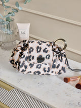 Lay Flat Drawstring Makeup Storage Bag