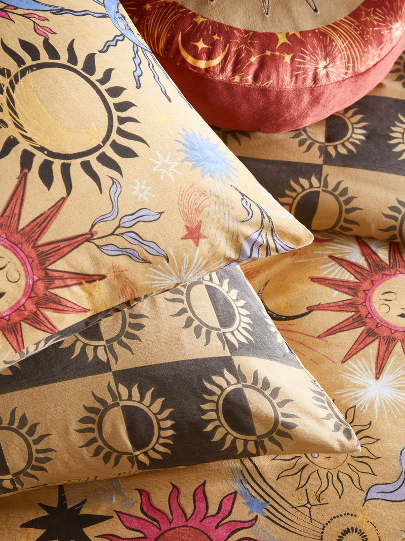 Ethereal Star reversible duvet cover and pillowcase set - British product