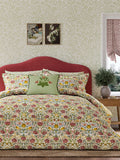 Morris & Co Green Rose duvet cover and pillowcase set, imported from the UK