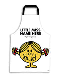 Star Editions Personalised Little Miss adult apron - British product