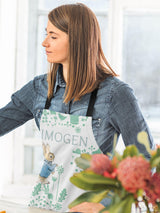 Star Editions Personalised Green Peter Rabbit Cotton Apron 90x70cm