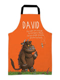 Star Editions Orange Personalised Gruffalo apron adult size (British brand)
