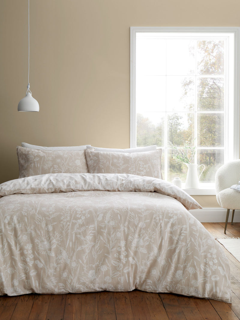 Bianca floral duvet cover set - British product