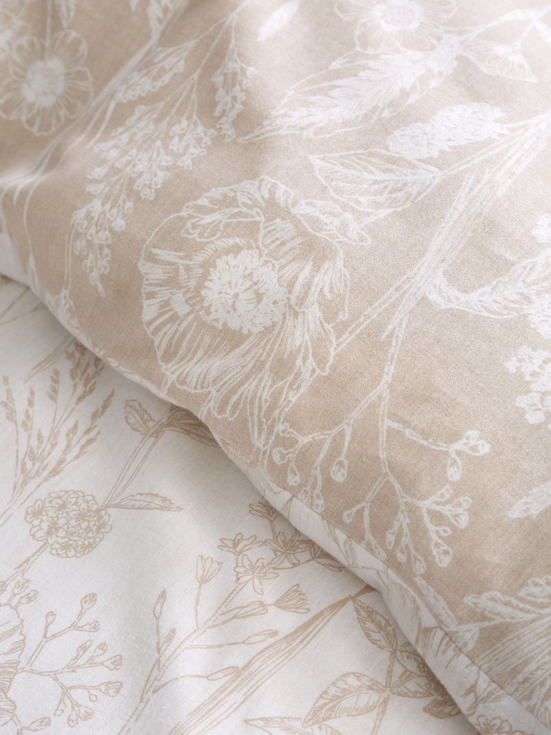 Bianca floral duvet cover set - British product