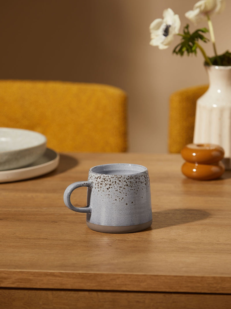 White Speckle Ceramic Coffee Mug