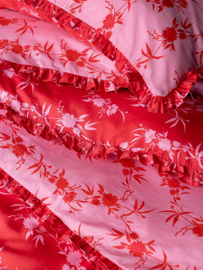 Rockett St George Sunset Floral duvet cover set, imported from the UK